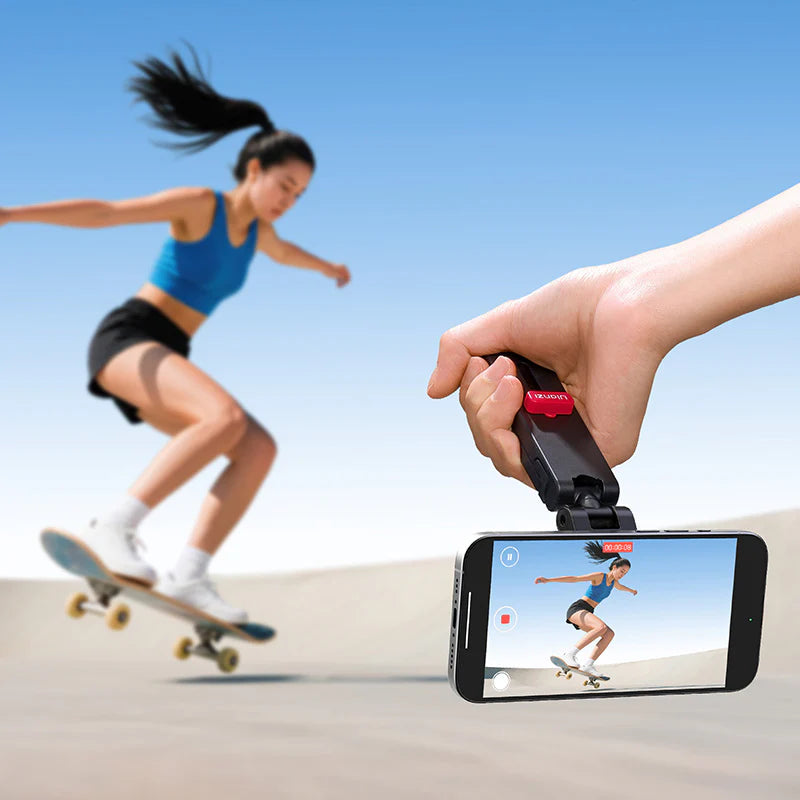 Ulanzi MA88 MagSafe対応 マグネット式ポータブル トラベルデスククリップ＆乗り物用スマホホルダー