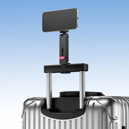 Ulanzi MA88 MagSafe対応 マグネット式ポータブル トラベルデスククリップ＆乗り物用スマホホルダー